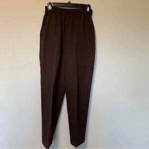 Briggs chocolate  brown high rise dress pants